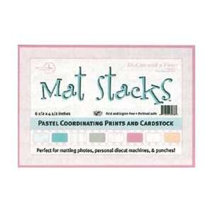  Mat Stacks 6.5 Inch x 4.5 Inch   Pastel