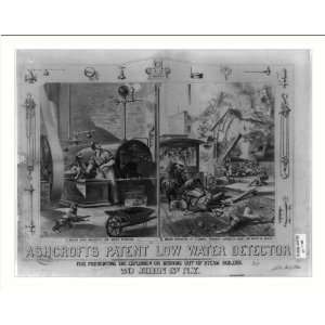  Historic Print (M) Ashcrofts patent low water detector 