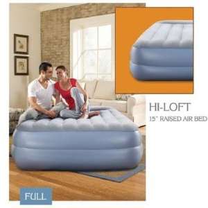 Simmons Beautyrest 17 Inch Double Hi Loft Express Air Bed with Pump 