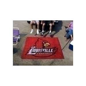 Louisville Cardinals TAILGATER 60 x 72 Rug