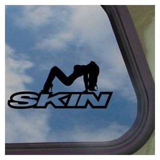 SKIN INDUSTRIES Black Decal Car Truck Bumper Window Sticker
