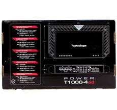 Rockford Fosgate T1000 4AD 1000 Watt RMS 4 Channel Amplifier Car Amp 