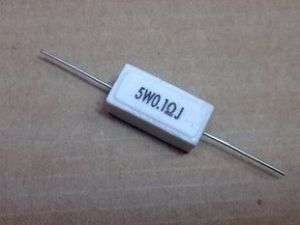 NEW 10 X Resistor 0.1 Ohm 5W Cement  