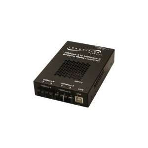   Standalone Media Cvtr 100B TX To 1000B FX Sm Sc Lw 65KM Electronics