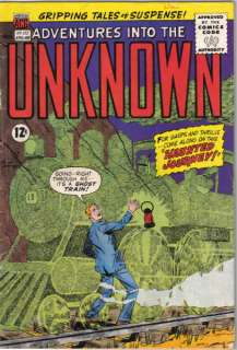 Adventures Into The Unknown Comic Book #132 ACG 1962 FN  