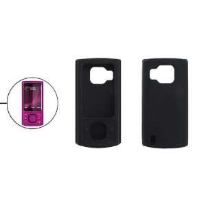   Gino Black Soft Silicone Protective Skin for Nokia 6700S Electronics