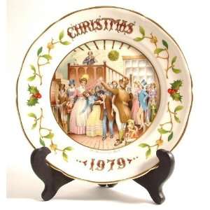  Aynsley 1979 Christmas Plate by Lawrence Woodhouse Mr 