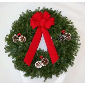  Balsam Christmas Wreath 24 Inch