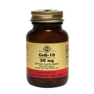  Coenzyme Q 10 30 mg 30 Softgels