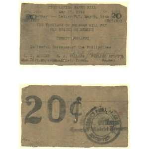 Philippines Brookes Point, Palawan 1944 20 Centavos 