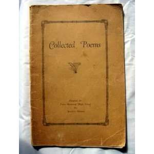   Poems Crane Technical High School collected by Winifred Bannon Books