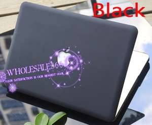 BLACK Rubberized Hard Case Cover For New Macbook PRO 15  