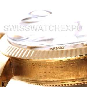 Rolex Date 1503 Vintage Mens 14k Yellow Gold Watch  