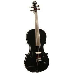  Barcus Berry BAR AE Acoustic Electric Violin   Black 