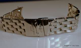   old navitimer cosmonaute movement crystal strap bracelet case