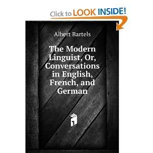   in English, French, and German Albert Bartels  Books