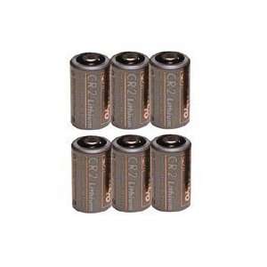  Kodak CR2 Batteries, 3.0 volt Lithium, Pack of Six 
