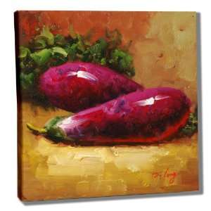  Eggplant by D. Long (14x14)