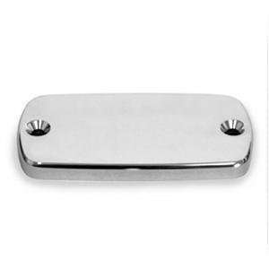   Custom Accessories Master Cylinder Cover   Smooth   Chrome BA 7681 00