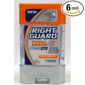  Antiperspirant Deodorant Total Defense 5, Fast Break, 3 Oz (Pack of 6