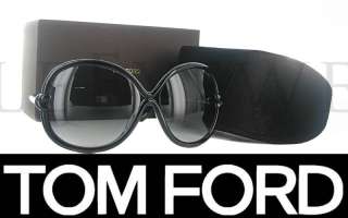 NEW Tom Ford Sonja TF 185 01B Black FT185 Sunglasses  
