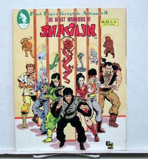1986 Graphic Novel Beast Warriors SHAOLIN Pied Piper 3  