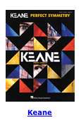 Keane   Perfect Symmetry Piano Guitar Sheet Music Book  