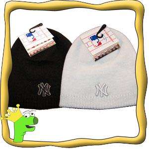 Mens NY New York Yankees Reversible beanie hat  