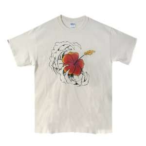  Wave Hibiscus T shirt Xlarge 