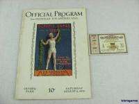 1932 Official Program Xth Olympiad & 1932 Opening Ceremony Olympic 