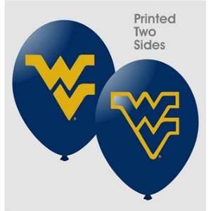  WVU Balloons Pack of 10 Toys & Games