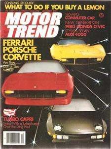 December 1979 Motor Trend 57 58 59 Ford Skyliners Jody Scheckter Ford 
