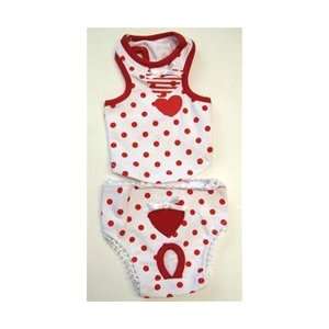 Red Hearts Pantie Set 