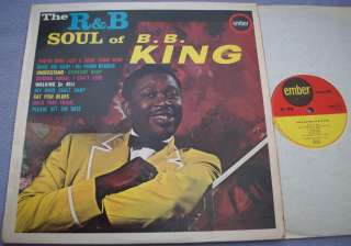 THE R&B SOUL OF B.B. KING, 1967 UK Ember LP, BB Blues  
