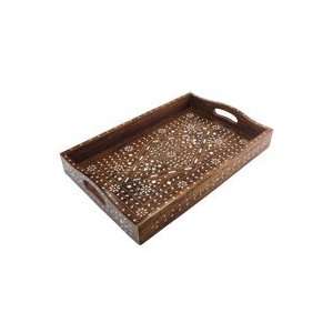 Indian Home Accent Handmade Inlay Tray 