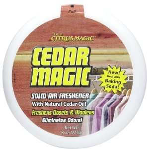  Citrus Magic Air Freshener Solid, Cedar