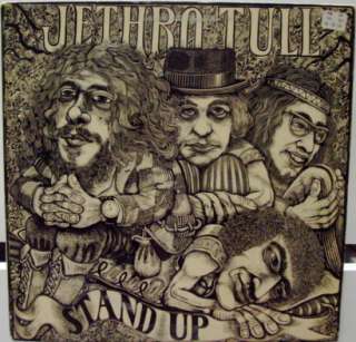 JETHRO TULL stand up LP VG+ 1969 ILPS 9103 UK PINK  