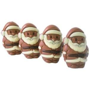 Leonidas Belgian Chocolate Mini Santas (set of 4   40 grams each 