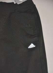 ADIDAS Women YOGA pants Black with Black Stripes NEW Rebound 16 XL 