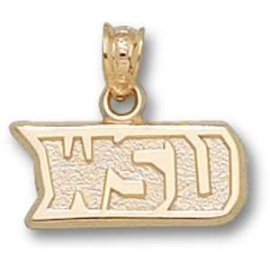  Wright State University WSU Pendant (Gold Plated 