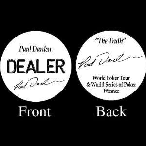  PAUL DARDEN Professional Collectors Dealer Button Sports 