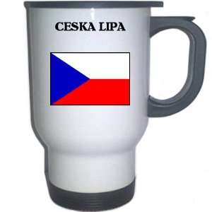  Czech Republic   CESKA LIPA White Stainless Steel Mug 