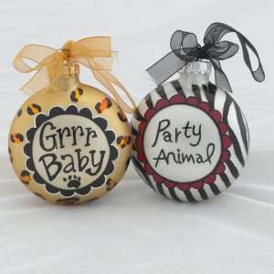 New   Pack of 8 Animal Print Party Animal & Grrr Baby 