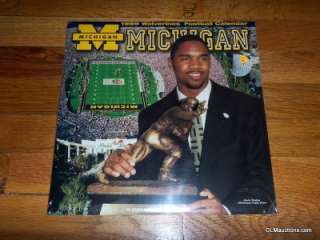 Lot Of 5 University Of Michigan Calendars 1991 1999 2000 2001 2002 