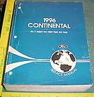 1996 lincoln continental manual  