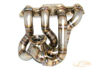 jm fabrications dsm 1g 2g top mount gt40 42 tial v band exhaust 