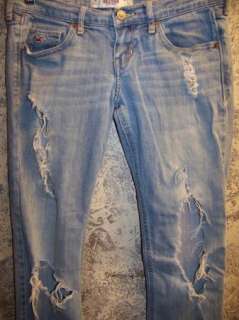 Womens junior size 1R HOLLISTER by ABERCROMBIE stretch low rise 