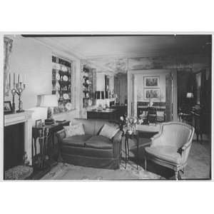   Ave., New York City. Living room, to dining room 1949