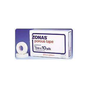  Zonas 1/2 X 10 Yd (10) Porous Tape, Each Roll Health 