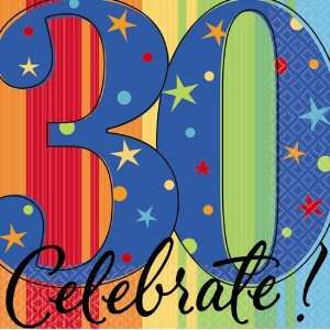  Year To Celebrate 30th Napkin Toys & Games